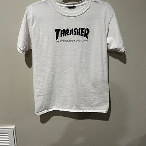 Thrasher White Short Sleeve Tee